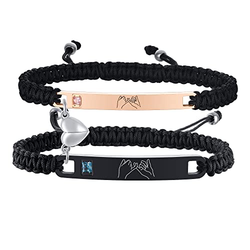 Handmade Pinky Promise Couple Bracelets Set
