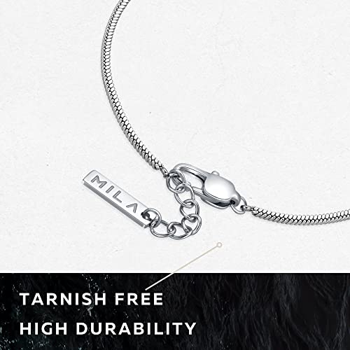 Minimalist Stainless Steel Square Chain Bracelet