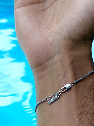 Minimalist Stainless Steel Square Chain Bracelet