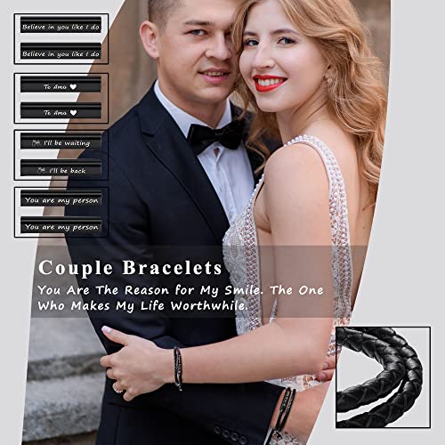 Matching Couple Bracelets for Him and Her