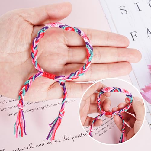 16 Adjustable Handmade Nepalese Friendship Bracelets