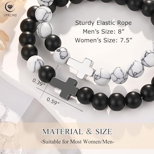 Pinky Promise Cross Bracelets for Couples & Friends