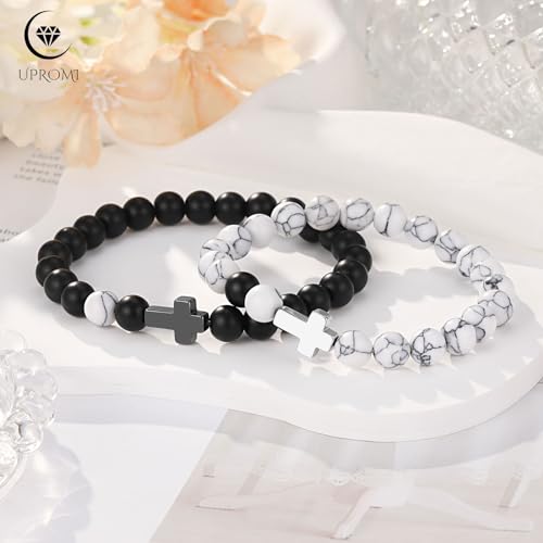 Pinky Promise Cross Bracelets for Couples & Friends