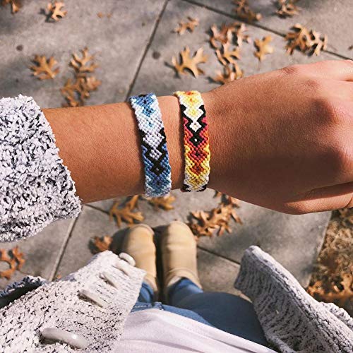 Handmade Adjustable Friendship Bracelets - 20pc Set