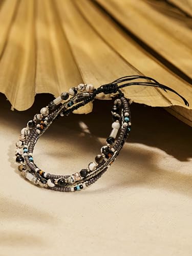 Bohemian Vintage Multi-Layer Bead Bracelet