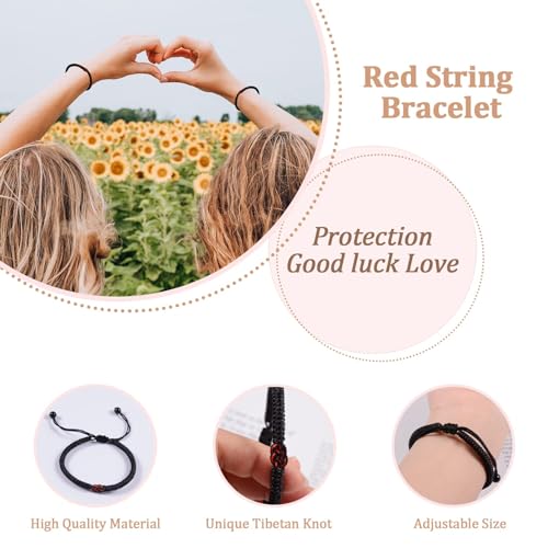 Matching Handmade Pinky Promise Bracelets for Couples