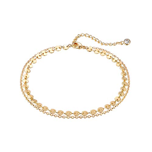 Boho Coin Ankle Bracelet for Women
