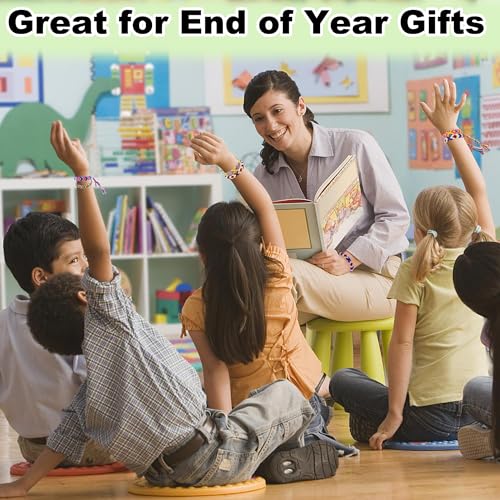 Colorful Woven Friendship Bracelets for Kids 12-Pack