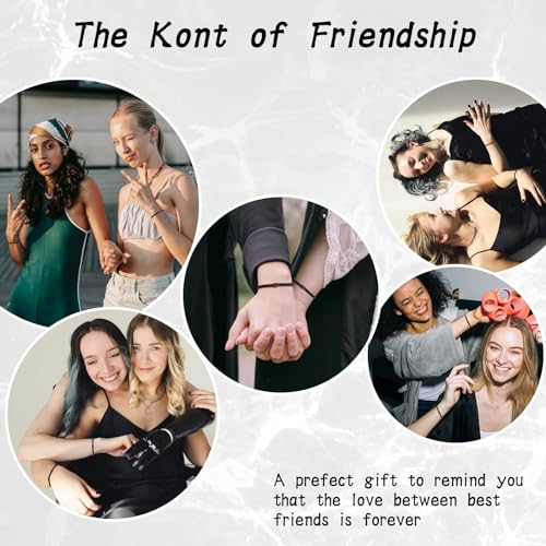 Matching Handmade Pinky Promise Bracelets for Couples