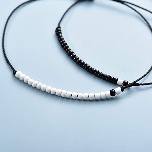 Couples Matching Pinky Promise Bracelets for Valentines