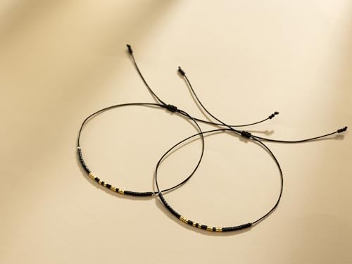 Soulmate Morse Code Bracelets for Couples Set