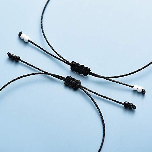 Couples Matching Pinky Promise Bracelets for Valentines