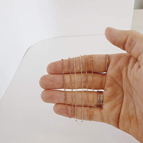 Layered 3-Tone Satellite Chain Bracelet for Women