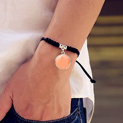 Moroccan Flag Braided Bracelet for Him and Her