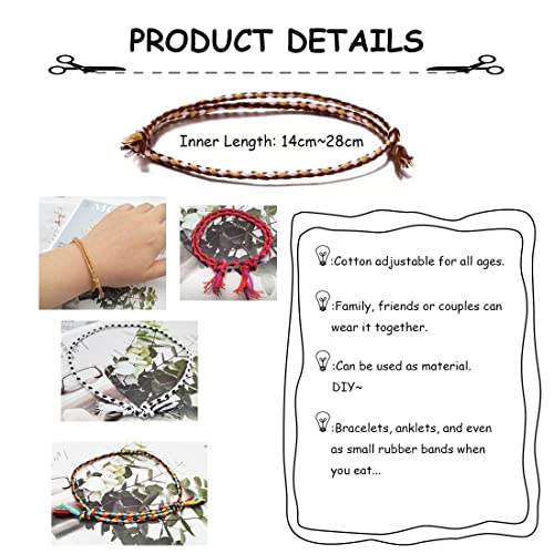 Colorful Handmade Woven Friendship Bracelets for All