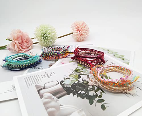 Colorful Handmade Woven Friendship Bracelets for All
