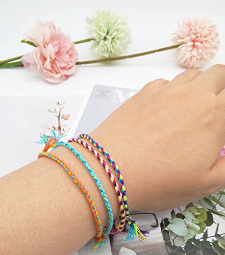 Colorful Handmade Woven Friendship Bracelets for All