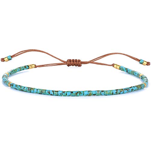 Handmade Seed Beaded Friendship Bracelets for Women