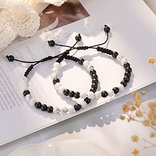 Matching Morse Code Bracelets for Couples