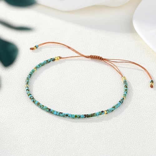 Handmade Seed Beaded Friendship Bracelets for Women