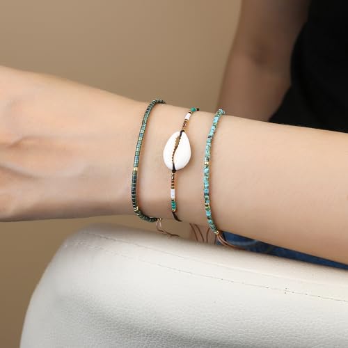 Handmade Seed Beaded Friendship Bracelets for Women