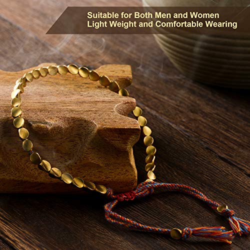 Handmade Tibetan Copper Bead Bracelets Set