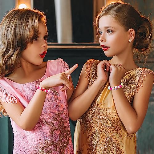 Cunno 36 Pcs Kids Friendship Beaded Bracelets