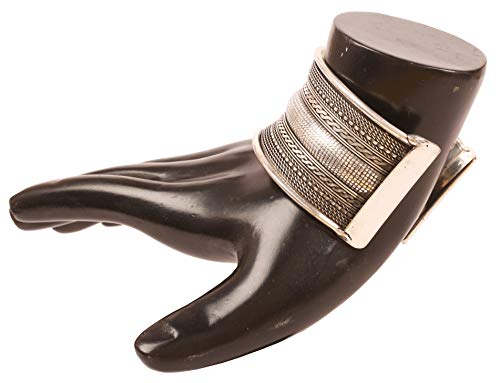 Braided Brass Cuff Bracelet for Women