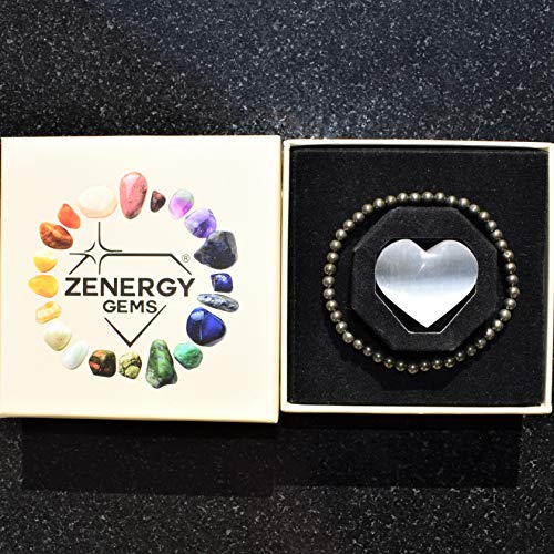 Natural Pyrite & Selenite Moroccan Bracelet Set