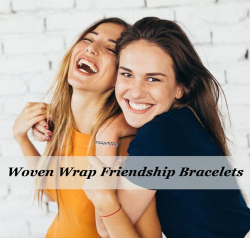 Handmade Colorful Woven Friendship Bracelets Set