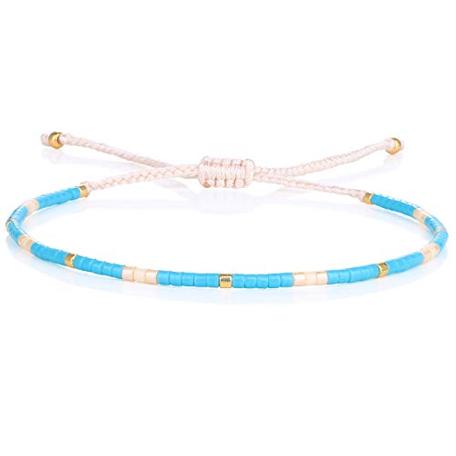 Boho Crystal Shell Beaded Friendship Bracelets