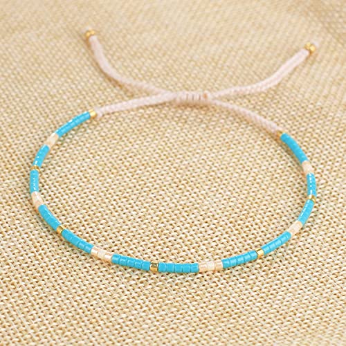 Boho Crystal Shell Beaded Friendship Bracelets