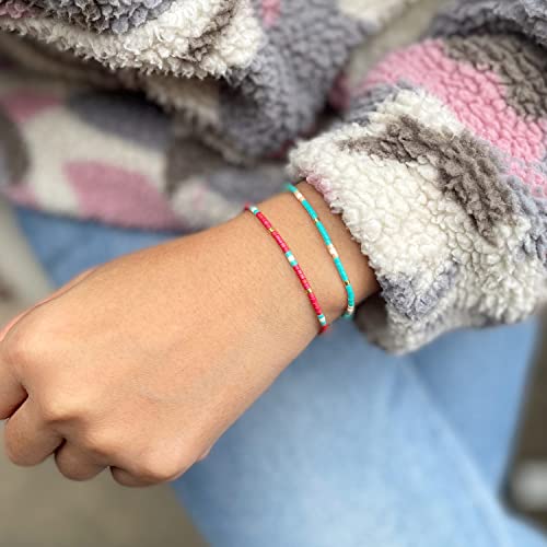 Boho Crystal Shell Beaded Friendship Bracelets