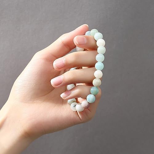 Moroccan Amazonite Healing Crystal Bracelet for Women