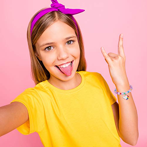 Colorful Unicorn Beaded Bracelets for Girls