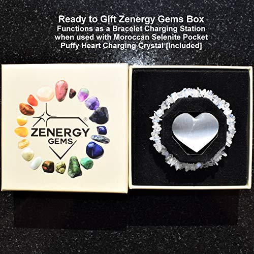 Rainbow Moonstone Natural Crystal Chip Bracelet