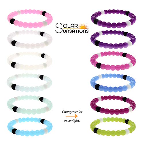 Color-Changing UV Beaded Bracelets for Kids