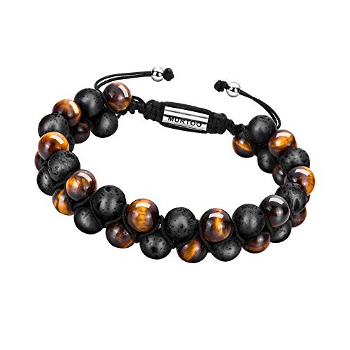 Natural Stone Chakra Bracelets for Meditation and Relaxation