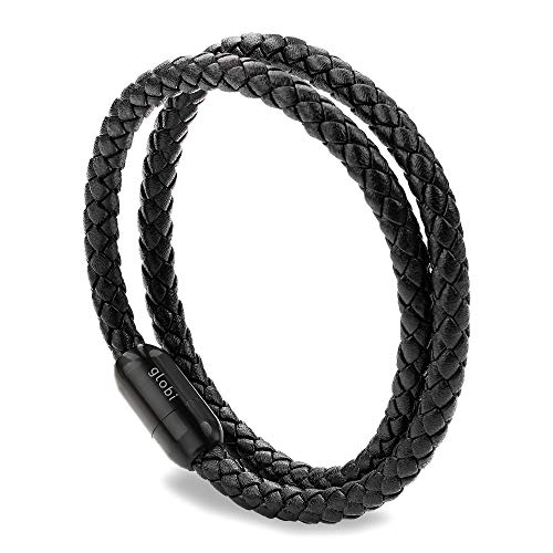 Genuine Braided Leather Bracelet for Men/Women