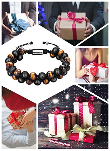 Natural Stone Chakra Bracelets for Meditation and Relaxation