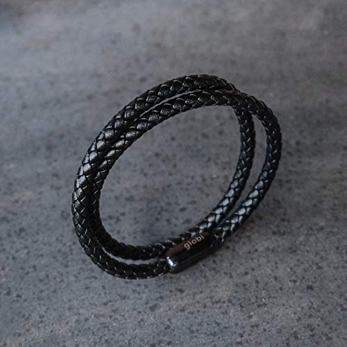 Genuine Braided Leather Bracelet for Men/Women