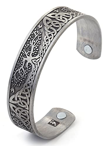 Yggdrasil Tree of Life Stainless Steel Bracelet