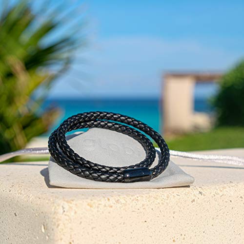 Genuine Braided Leather Bracelet for Men/Women