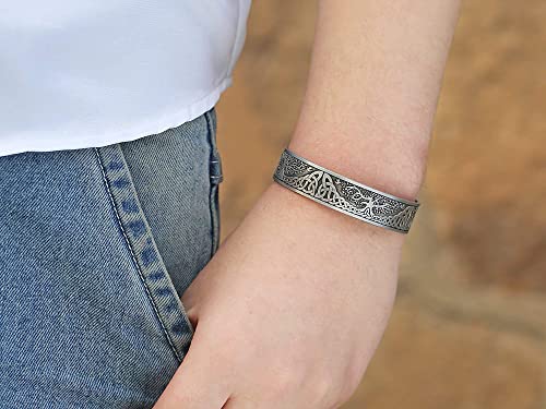 Yggdrasil Tree of Life Stainless Steel Bracelet