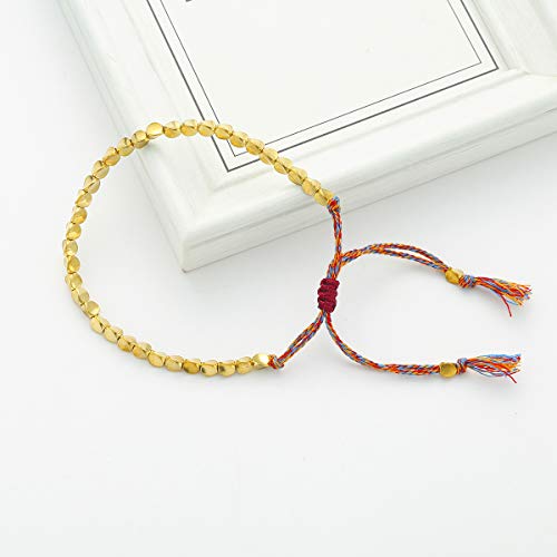 Handmade Tibetan Copper Bead Bracelet Set