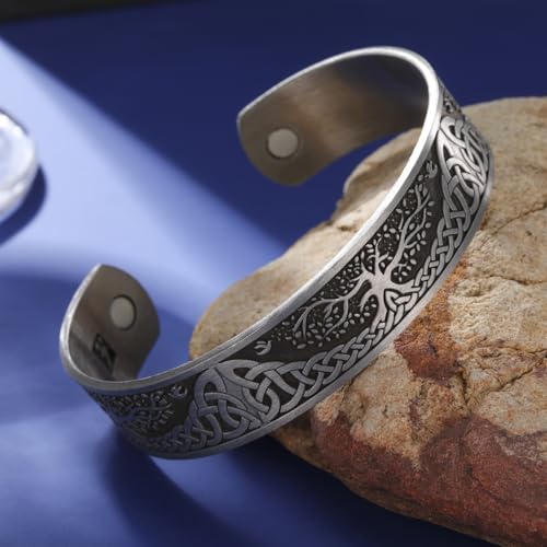 Yggdrasil Tree of Life Stainless Steel Bracelet