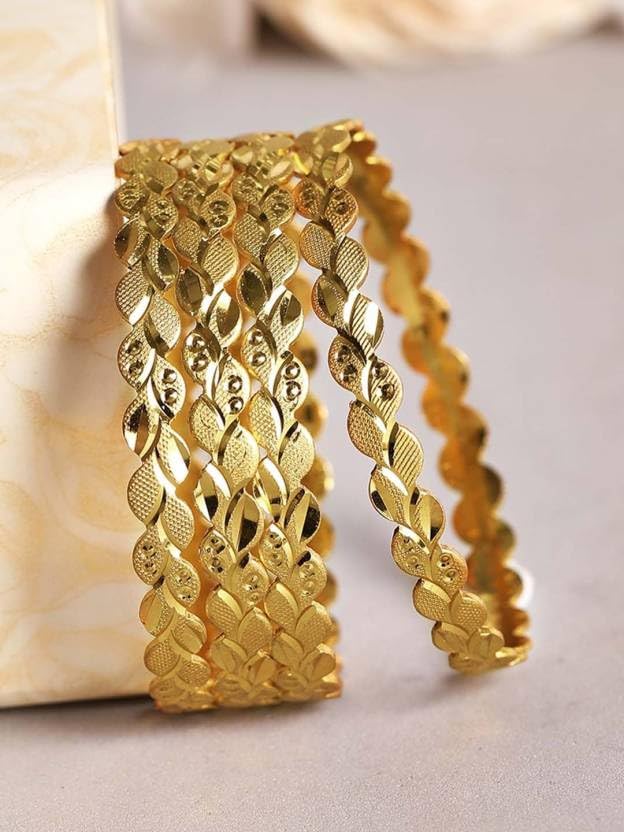 Handmade Rajasthani Gold Plated Meena Bangles