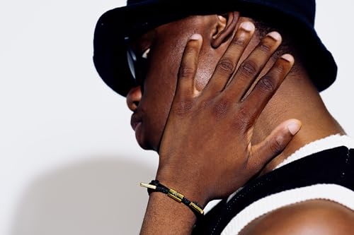 Onyx II Black/Gold Braided Bracelet for All