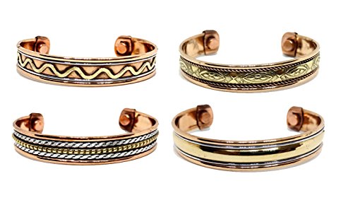 Handmade Copper Bangles with Traditional Design