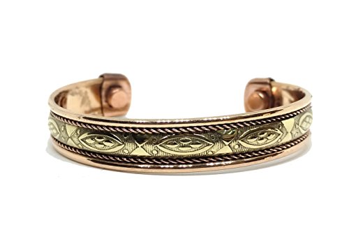 Handmade Copper Bangles with Traditional Design